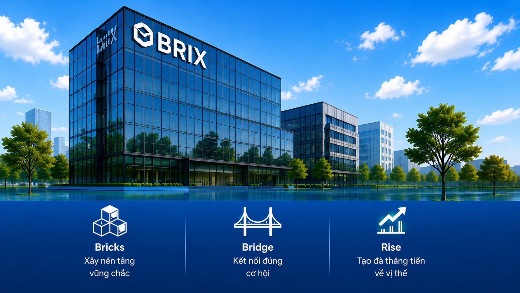 BRIX – KIẾN TẠO NẤC THANG – VỮNG VÀNG TƯƠNG LAI
